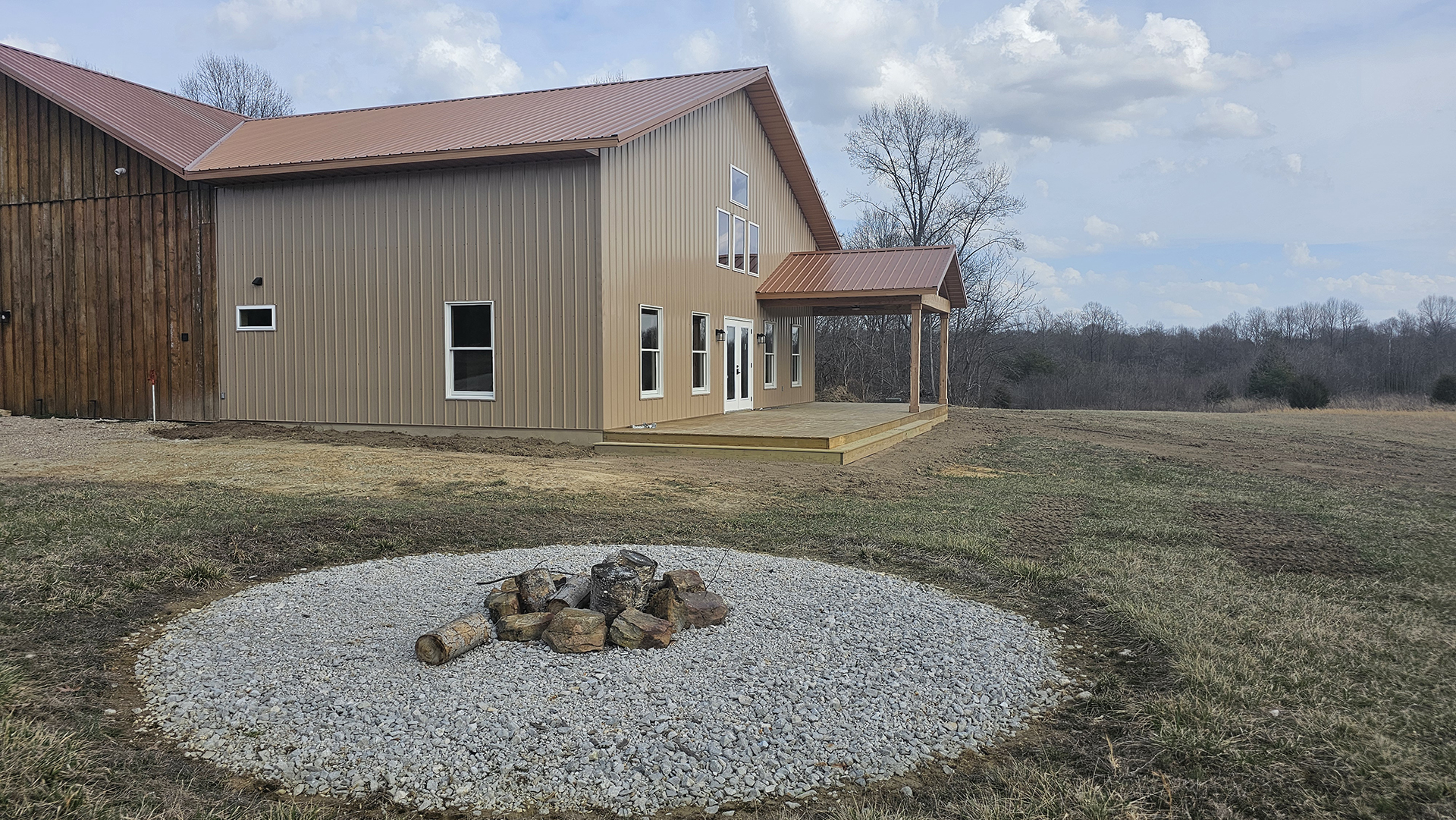 Guymon barn living space addition