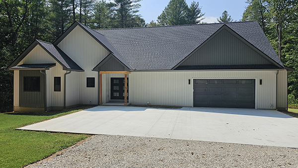 Baird House contemporary custom home by Dream Builders Bloomington