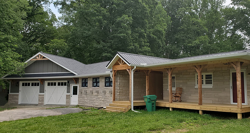Home after remodeling
