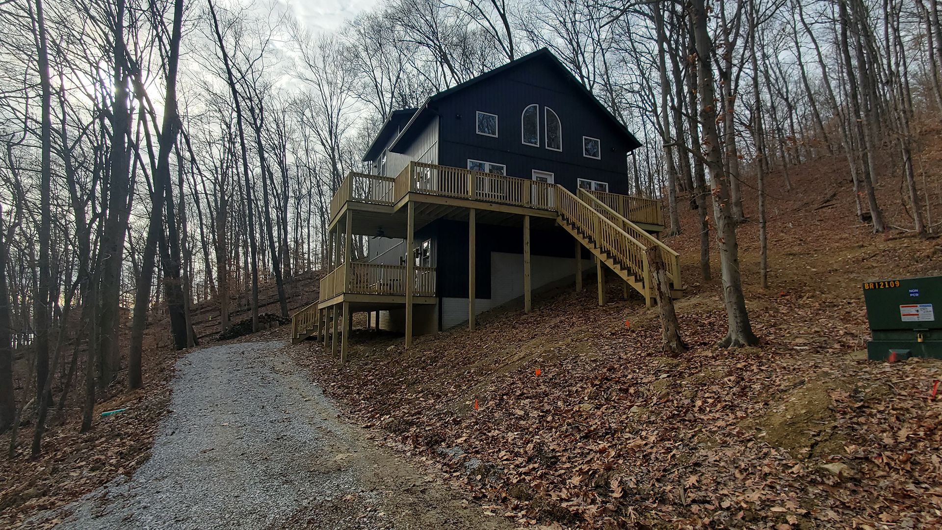 Zickmund Lake House custom home on Lake Monroe by Dream Builders